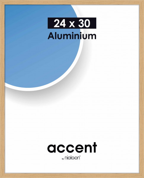 Nielsen Duo Alurahmen mit Holzfurnier 50x70cm